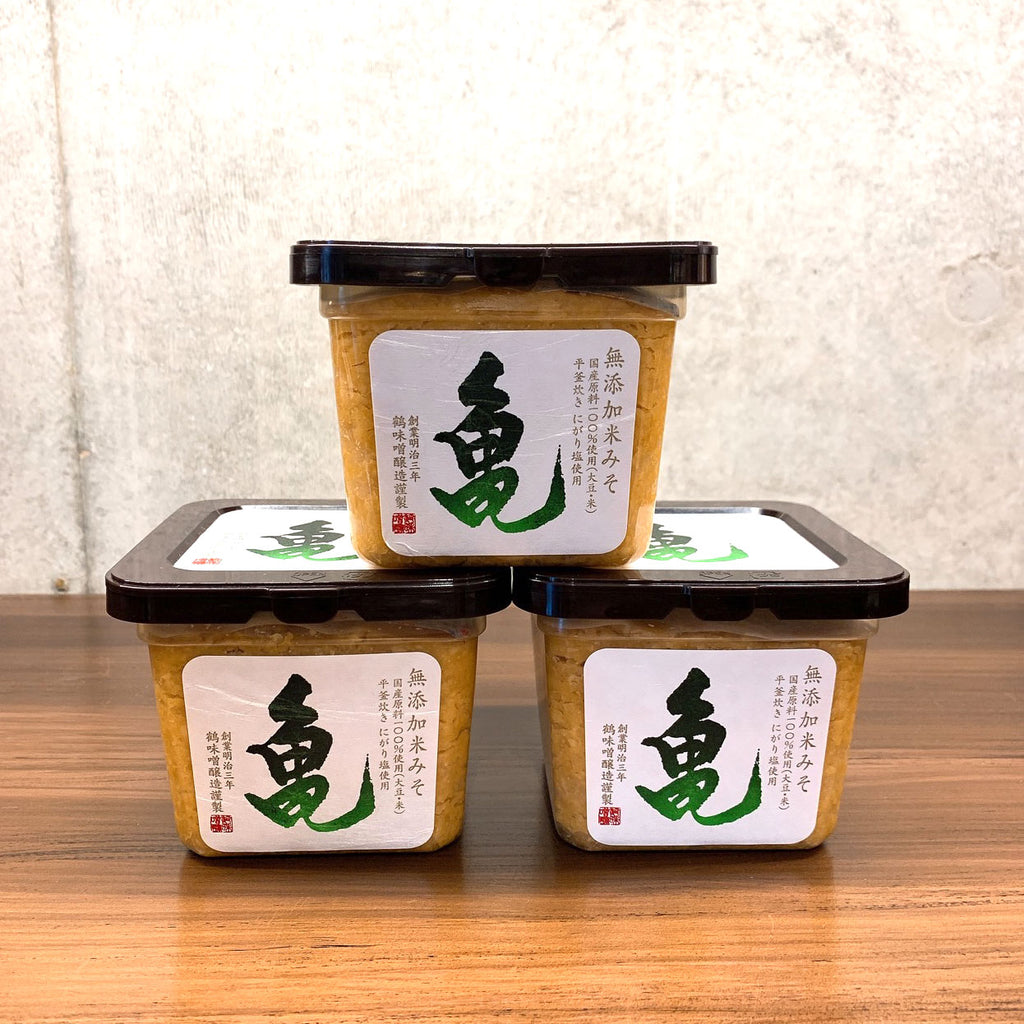 無添加米みそ - 亀 - – あさくさ 味噌らぼ