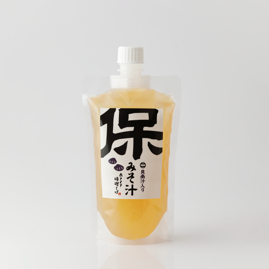 貝出汁入り 保みそ汁 – あさくさ 味噌らぼ